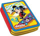 Diakakis Mickey Pencil Case Full Metal with 2 Compartments Multicolored