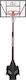 Hudora Pro Μπασκέτα με Βάση και Ρυθμιζόμενο Ύψος 230-305εκ.