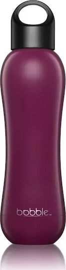 Bobble Insulate Bottle Thermos Stainless Steel BPA Free 442ml Purple with Loop