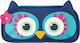 Stephen Joseph Pencil Pouch Owl Federmäppchen Blau