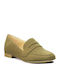 Pure Iris Γυναικεία Slip-On Δερμάτινα Πράσινα
