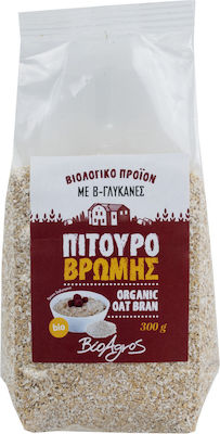 Βιο Αγρός Organic Bran Oatmeal Whole Grain 300gr 1pcs