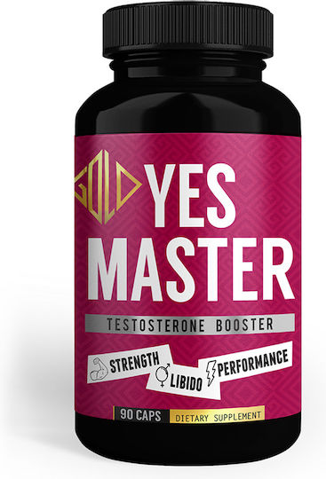 GoldTouch Nutrition Yes Master Testo Booster Συμπλήρωμα για Λίμπιντο & Ενίσχυση της Τεστοστερόνης 90 κάψουλες