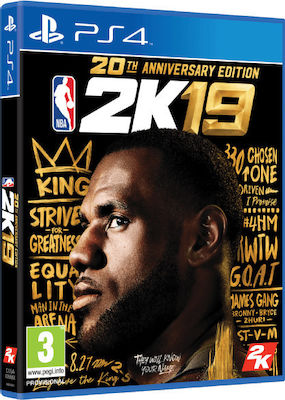 NBA 2K19 20. Jahrestag Edition PS4 Spiel