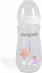 Cangaroo Plastikflasche Birdy Blu Gegen Koliken mit Silikonsauger für 3+ Monate Mädchen 300ml 1Stück
