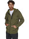 Cardigan With Khaki Hood