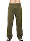Sweatpants with Elastic Khaki