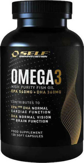 Self Omninutrition Omega 3 Fish Oil Ιχθυέλαιο 120 κάψουλες