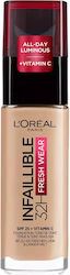 L'Oreal Paris Infaillible 32H Fresh Wear Liquid Make Up 125 Natural Rose 30ml