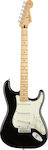 Fender Player Ηλεκτρική Κιθάρα 6 Χορδών με Ταστιέρα Maple και Σχήμα ST Style σε Μαύρο Χρώμα