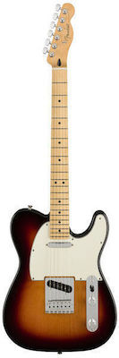 Fender Player Telecaster Ηλεκτρική Κιθάρα 6 Χορδών με Ταστιέρα Maple και Σχήμα T Style 3-Color Sunburst