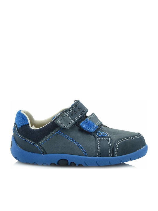 Clarks Kids Sneakers Softly To FST Blue