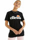 Ellesse Albany Γυναικείο Αθλητικό T-shirt Μαύρο