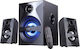 Fenda F380X Ασύρματα Ηχεία Υπολογιστή 2.1 με Bluetooth και Ισχύ 54W Μαύρα