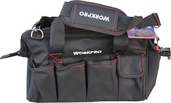 WorkPro Over the Shoulder Tool Bag Black L35xW24xH24cm