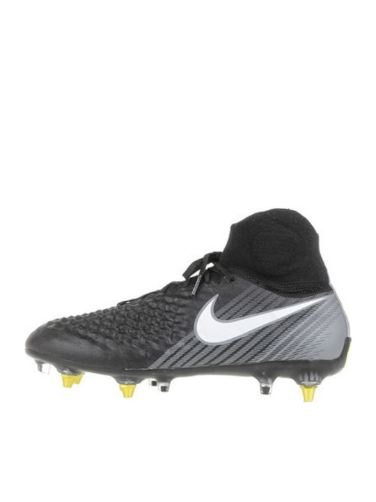 Nike Magista Obra SG-Pro Ποδοσφαιρικά Παπούτσια με Τάπες Γκρι