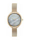 Ted Baker Elena Watch with Gold Metal Bracelet