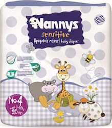 Nannys Sensitive Maxi No. 4 για 7-18kg Nannys Sensitive Maxi No. 4 για 7-18kg