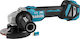 Makita Grinder 125mm Battery Brushless with Spe...