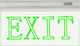 Horoz Electric Rechargeable LED Exit Emergency Light 1pcs