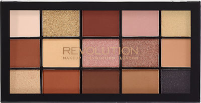 Revolution Beauty Re-Loaded Eye Παλέτα Σκιών Ματιών Velvet Rose 16.5gr