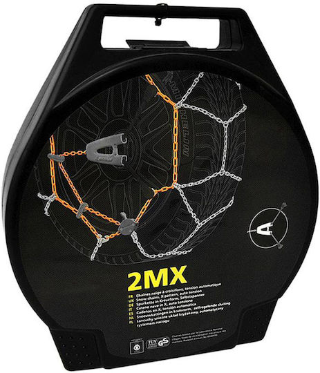 Michelin 2MX No4 Αντιολισθητικές Αλυσίδες Πάχους 9mm Επιβατικού Αυτοκινήτου 2τμχ