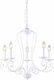 Home Lighting Chandelier Candlestick 5xE14 White 54cm 77-3658