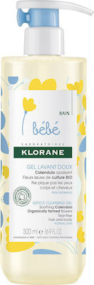 Klorane Gentle Cleansing Gel 500ml cu pompă