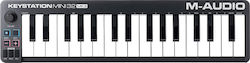 M-Audio Midi-Tastatur Keystation Mini 32 MK3 mit 32 Tasten Schwarz