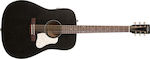 Art & Lutherie Acoustic Guitar Americana Dreadnought Faded Black Black