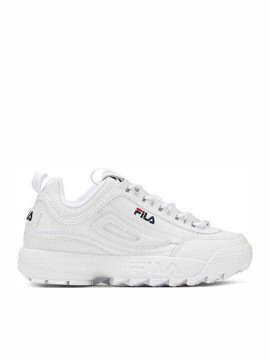 Fila Disruptor II Premium Chunky Sneakers Weiß