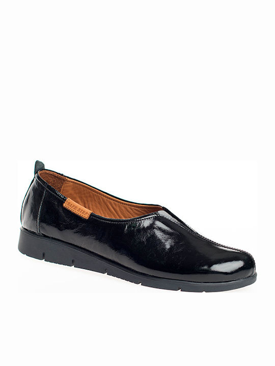 Safe Step 18601 Black Piele Mocasini dama în culoarea Negru