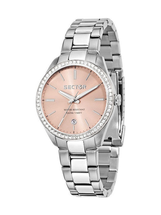 Sector Watch with Silver Metal Bracelet R3253588504