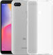 TPU ULTRA SLIM Silicone Back Cover Transparent (Redmi 6)