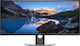 Dell UltraSharp U3419W Ultrawide IPS Gebogen Monitor 34.14" QHD 3440x1440 mit Reaktionszeit 8ms GTG