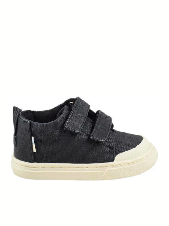 Παιδικά Sneakers High με Σκρατς Μαύρα