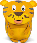 Affenzahn Timmy Tiger Σχολική Τσάντα Πλάτης Νηπιαγωγείου σε Κίτρινο χρώμα Μ11 x Π25 x Υ25cm