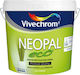 Vivechrom Neopal Eco Plastic Ecological Paint for Interior Use Λευκό 1lt