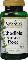 Swanson Rhodiola Rosea Root 400mg 100 caps