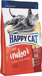 Happy Cat Indoor Voralpen-Rind Dry Food for Adult Cats with Beef 1.4kg