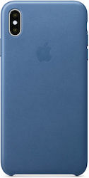 Apple Leather Case Back Cover Δερματίνης Μπλε (...