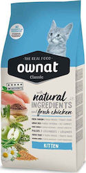 Ownat Classic Kitten Dry Food for Young Cats with Chicken 4kg