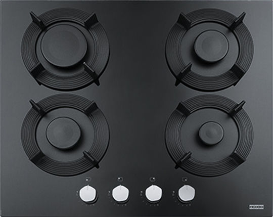 Franke Maris FHMF 604 4GC BK Gas Cooktop Autonomous 59x51εκ.