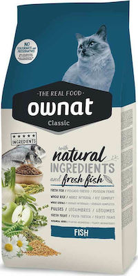 Ownat Classic Fish Trockenfutter für erwachsene Katzen mit Fisch 4kg