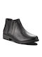 Clarks Demi Beat Leder Damen Chelsea Stiefeletten Schwarz