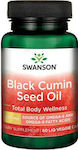 Swanson Black Cumin Seed Oil 500mg 60 veg. Kappen