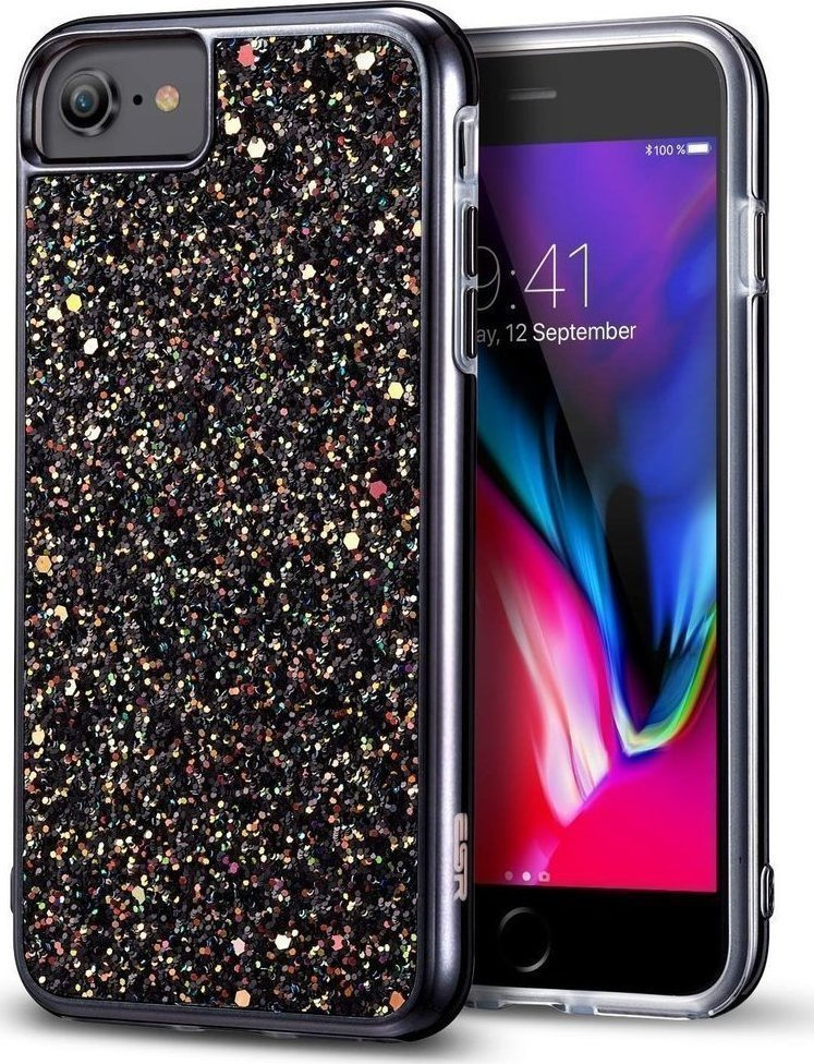 ESR Luxury Glitter Back Cover Μαύρο (iPhone SE 2020/8/7) Skroutz.gr