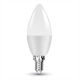 V-TAC VT-268 LED Bulbs for Socket E14 Warm White 600lm 1pcs