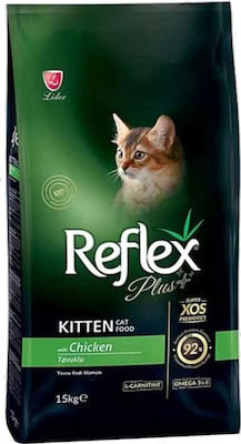 Reflex Plus Kitten Cat Food Ξηρά Τροφή για Ανήλικες Γάτες με Κοτόπουλο 1.5kg