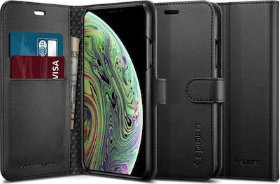 Spigen Wallet S Μαύρο (iPhone Xs)